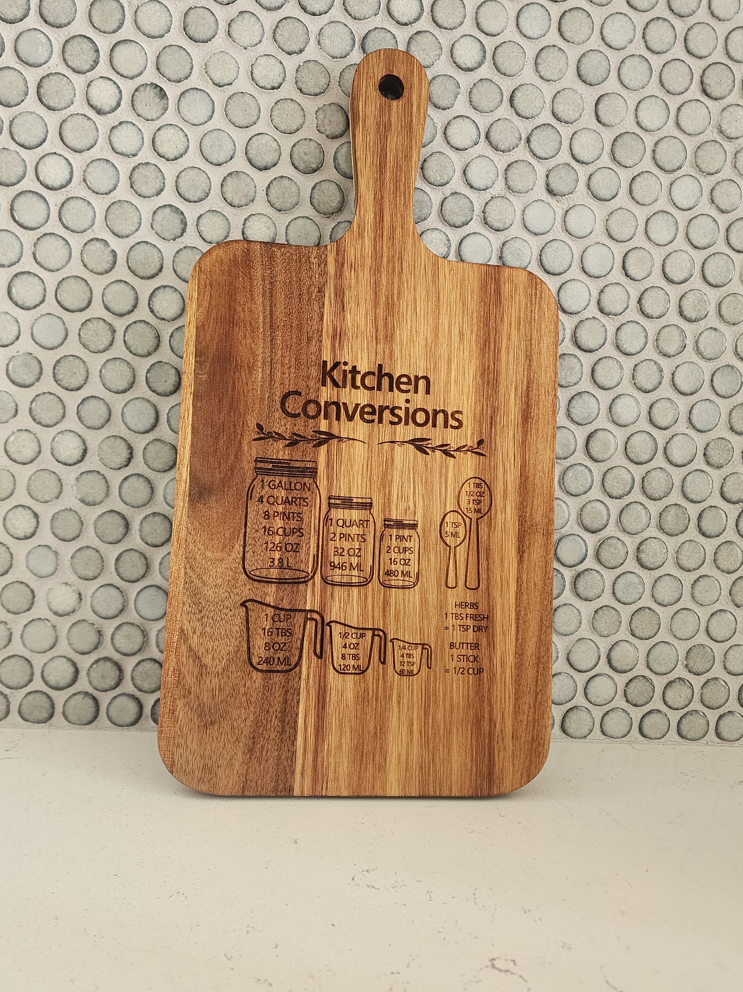 Kitchen Conversions Cutting Board